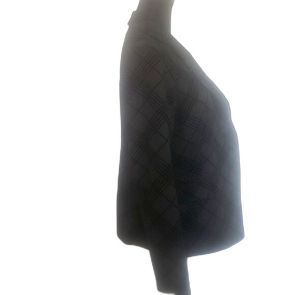 Jules & Leopold Black Stripe One Button Blazer Size Large - Picture 4 of 9